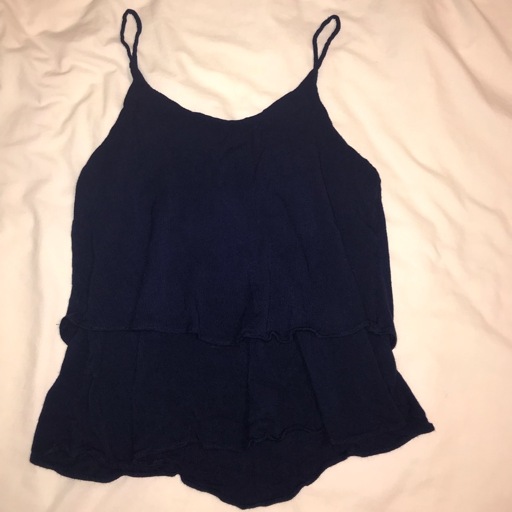 Navy Francesca’s Tank Top